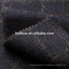 Donegal Wolle Tweed Overcheck Gewebe, Material ideal für Mäntel und Anzüge.